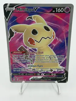 Pokemon Mimikyu v Full Art Ultra Rare TCG Card Battle Styles 148/163 NM - Image 1