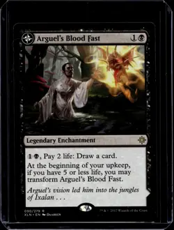 Arguel's Blood Fast (Temple of Aclazotz) - Light Play English MTG Ixalan - Image 1