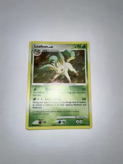 Pokemon TCG Leafeon Majestic Dawn Holo Rare Card 7/100 - Image 2