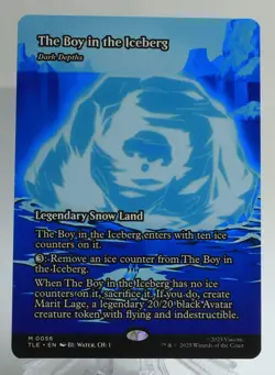 MTG The Boy in the Iceberg - Dark Depths TLE 0056 M NM Regular Borderless - Image 1