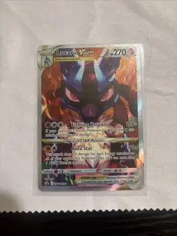 💥 Pokemon TCG Lucario VSTAR SWSH291 Crown Zenith Holo Black Star Promo - Image 2