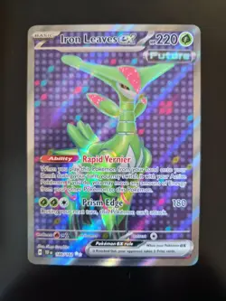 Pokemon TCG - Temporal Forces - Iron leaves EX 186/162 - Image 1