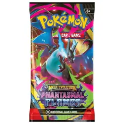 Pokemon English Booster - Phantasmal Flames | Mega Charizard X Dawn Mega Gengar - Image 1