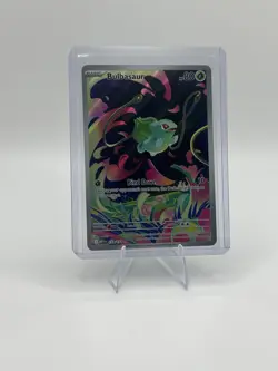 Pokemon TCG Bulbasaur 133/132 Secret Rare Mega Evolution Set Near Mint - Image 1