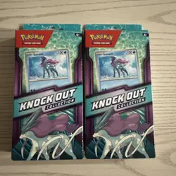 POKEMON KNOCKOUT COLLECTION SUICUNE SET Of 2 BRAND NEW SEALED - Image 1