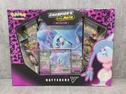 Pokemon Champions Path Hatterene V Collection Box Factory Sealed - Image 1