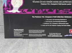 Pokemon Champions Path Hatterene V Collection Box Factory Sealed - Image 3
