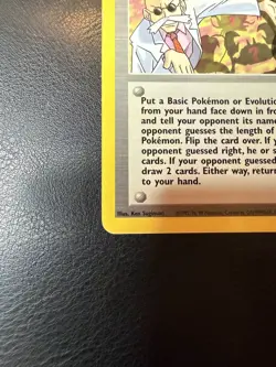 2000 Pokemon - Blaine's Quiz #1 - Gym Heroes Unlimited - #97/132 - Rare - LP - Image 5