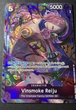 VINSMOKE REIJU 2026 One Piece EB03 Heroines Edition Super Alt Art 031 ENGLISH - Image 1