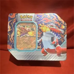 Pokemon Paldea Partners Tin Skeledirge ex Sealed Kit Booster Packs Promo Card - Image 1