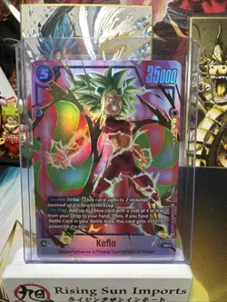 Kefla FB08-034 Alt Art Saiyan's Pride Dragon Ball English Card Fusion World TCG - Image 1