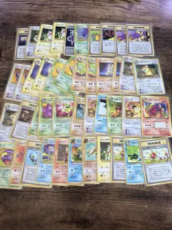 Pokemon Card Lot - Vintage Japanese Pocket Monster Lot - 60 Cards - Image 1