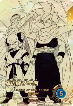 PREORDER Son Gohan R APT-008 Dragon Ball Divers 40th Anniversary Edition Card - Image 1