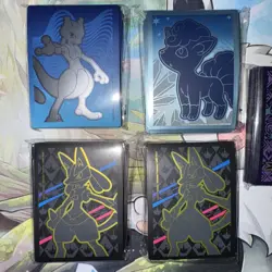 Lot Of 5 Pokemon ETB Mixed Card Sleeves NEW SEALED Mewtwo, & Others X325 - Image 2
