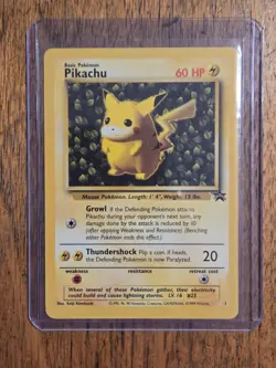 Pikachu Promo 1 WOTC Black Star Promo Card - Image 1