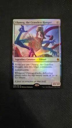 Ulamog, the Ceaseless Hunger x1 FOIL - Battle for Zendikar BFZ MTG - Image 1
