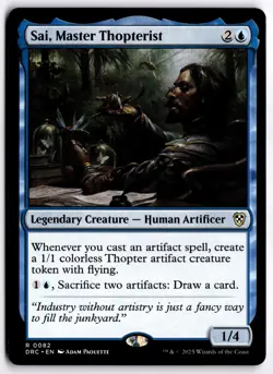 Sai, Master Thopterist NM DRC Commander: Aetherdrift MTG - Image 1