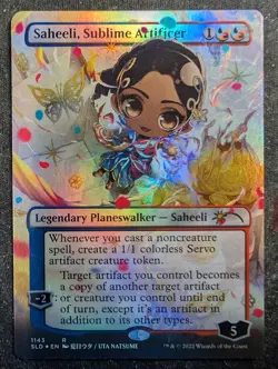 Saheeli, Sublime Artificer - Foil Borderless - Secret Lair (MTG) - Image 1