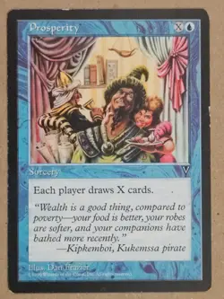 Prosperity - Visions - Lightly Played | MTG - Image 1
