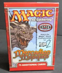 Magic Empty Packs & Boxes Mercadian Masques Tournament Pack EMPTY Magic MTG - Image 1