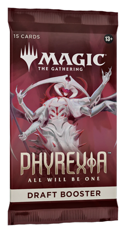 Phyrexia: All Will Be One DRAFT Booster Pack SEALED Booster Pack Magic MTG - Image 1