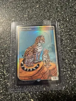 MTG Ocelot Pride - Textless Store Champion Promo Foil (see pics) - Image 1