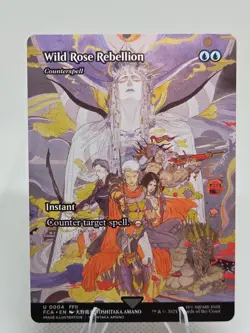 Wild Rose Rebellion / Counterspell (Showcase) X1 FCA MTG Final Fantasy FB3 - Image 1