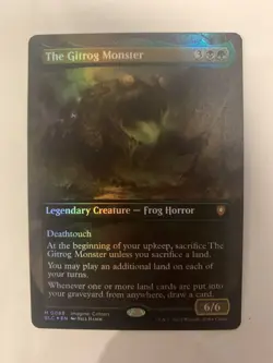 The Gitrog Monster (Borderless) Commander: Bloomburrow Foil - Image 1