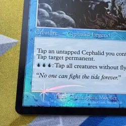 Aboshan, Cephalid Emperor RARE FOIL 58/350 Odyssey Magic The Gathering 2001 - Image 4