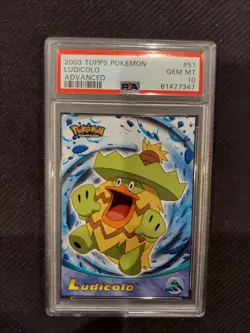 PSA 10 Ludicolo Topps Pokemon Advanced - Image 1