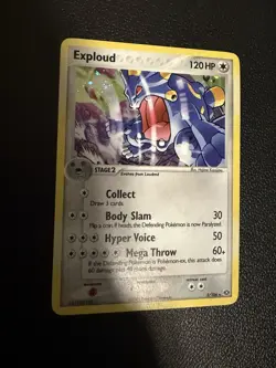 Pokemon TCG Exploud 3/106 Emerald Holo - Image 1