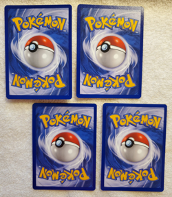 Sandslash 41/62 [U-Reg] English Fossil [lot of 4] Pokemon 1999 TCG vtg - NM - Image 2