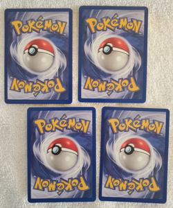 Lot of 4 Dark Rapidash 44/82 [U-Reg] English Team Rocket Pokemon 1999 vtg - NM - Image 2