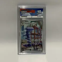 Pokemon 2023 Paradox Rift Steelix IR 208/182 Ace Graded 10 - Image 1