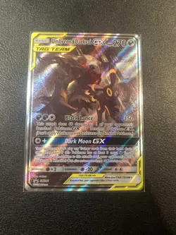 Umbreon & Darkrai GX SM241 Tag Team Black Star Promo 2020 Pokemon TCG Near Mint - Image 1