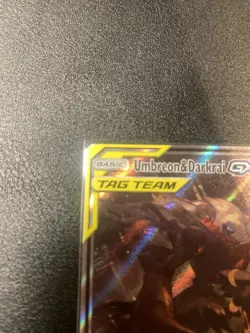 Umbreon & Darkrai GX SM241 Tag Team Black Star Promo 2020 Pokemon TCG Near Mint - Image 4