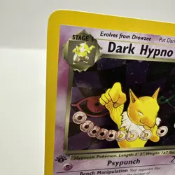 Pokemon TCG Team Rocket 1st Edition Holo Dark Hypno 9/82 LP/NM - Image 2