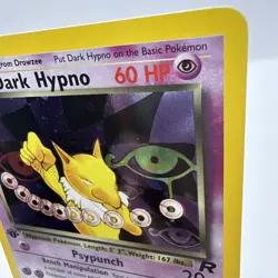 Pokemon TCG Team Rocket 1st Edition Holo Dark Hypno 9/82 LP/NM - Image 3