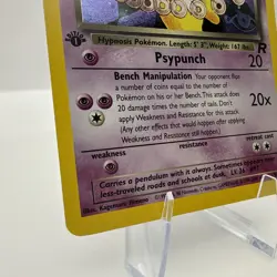 Pokemon TCG Team Rocket 1st Edition Holo Dark Hypno 9/82 LP/NM - Image 5
