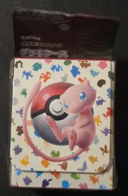 NEW OFFICIAL POKEMON CENTER JAPANESE MEW 151 DECK BOX - Image 1