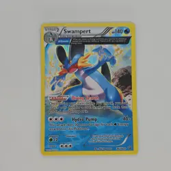 Pokemon Swampert XY Primal Clash 36/160 Holo Rare 140 HP Alpha Growth Hydro Pump - Image 1