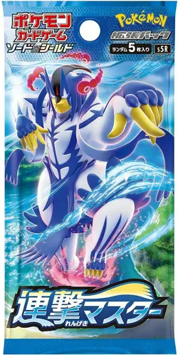 Battle Styles Rengeki Rapid Strike JAPANESE Booster Pack Booster Pack Pokemon - Image 1