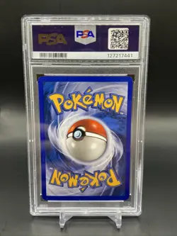 2002 POKEMON LEGENDARY COLLECTION #77 GEODUDE-REVERSE FOIL PSA 8 - Image 2