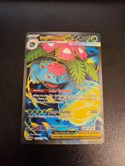 Pokemon TCG Mega Evolutions Mega Venusaur ex 155/132 Full Art Ultra Rare - Image 1