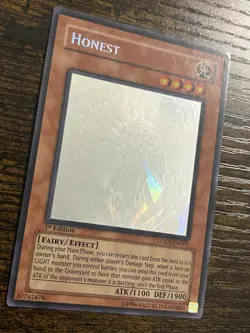 Honest LODT-EN001 Ghost Rare 1st Edition English Heavily Played Yu-Gi-Oh! - Image 3