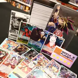 Lotto ONE PIECE 450 carte + 30 carte FOIL. CARTE ORIGINALI! Espansioni miste - Image 1