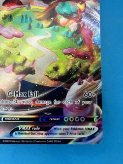 Pokemon TCG Snorlax VMAX Holo Ultra Rare Card Sword & Shield 142/202 - Image 5