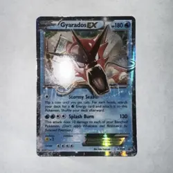 Pokemon Gyarados EX XY106 & Mega Altaria EX 121/124 Holo Mega Evolution Card Lot - Image 1
