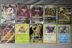 🔥 Pokemon TCG 10 Card Lot V Vmax VStar IR Full Art Baby Shiny NM PACK FRESH🔥 - Image 5