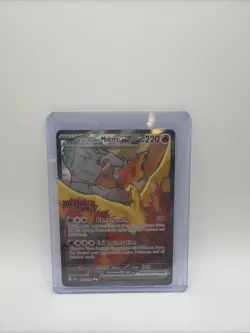Team Rocket's Moltres ex - (Destined Rivals Stamp) 208/182 Miscellaneous Cards & - Image 1